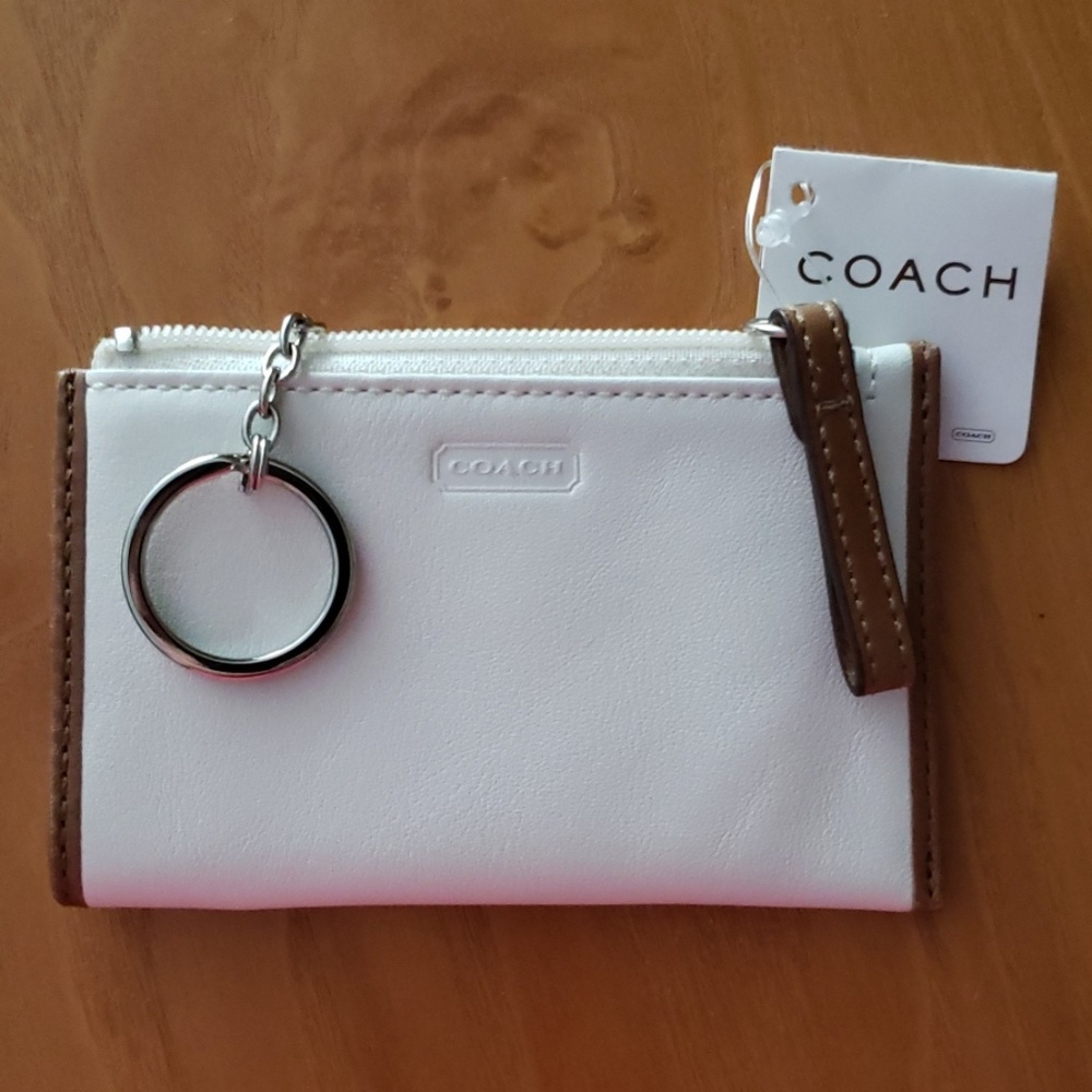 Coach key chain/coin purse